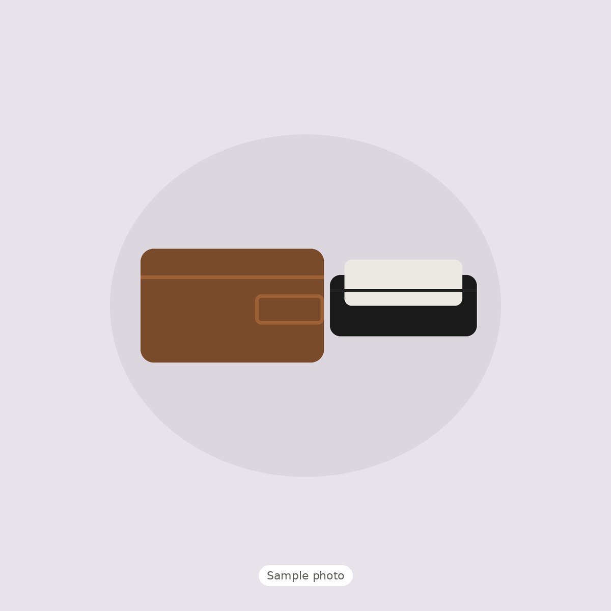 Wallet + Card Holder Gift Set