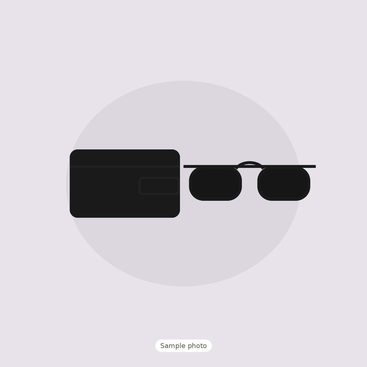 Gift Set for Him: Trifold Wallet + Streetwear Sunglasses